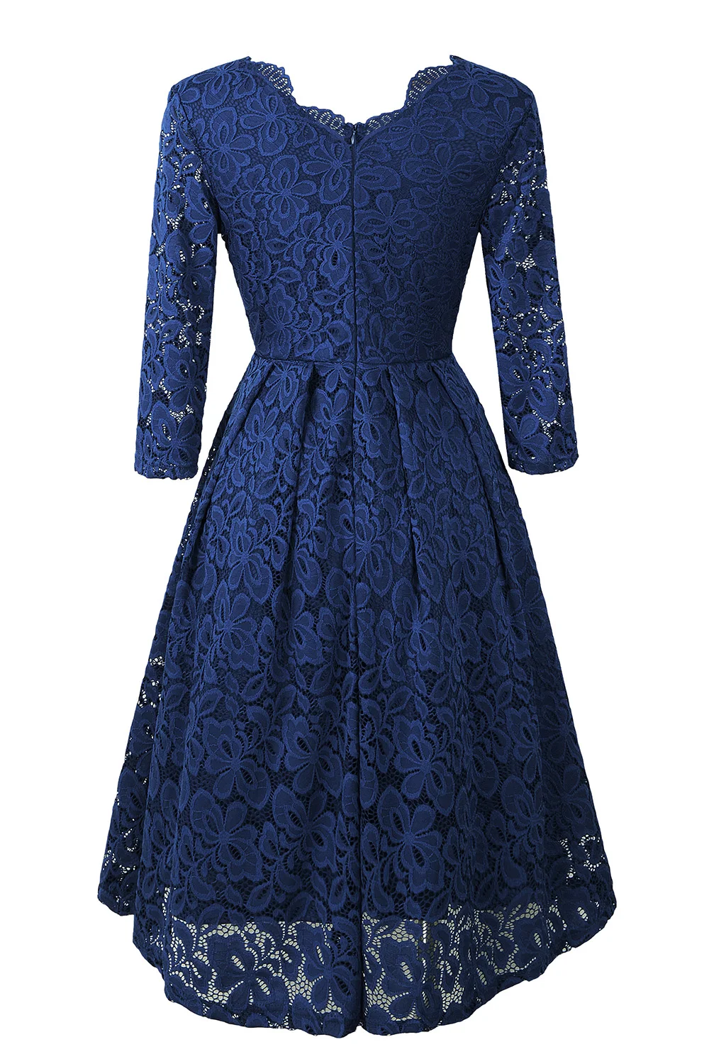 Robe De Soiree/2019 кружевное короткое вечернее платье большие размеры vestido de festa синее