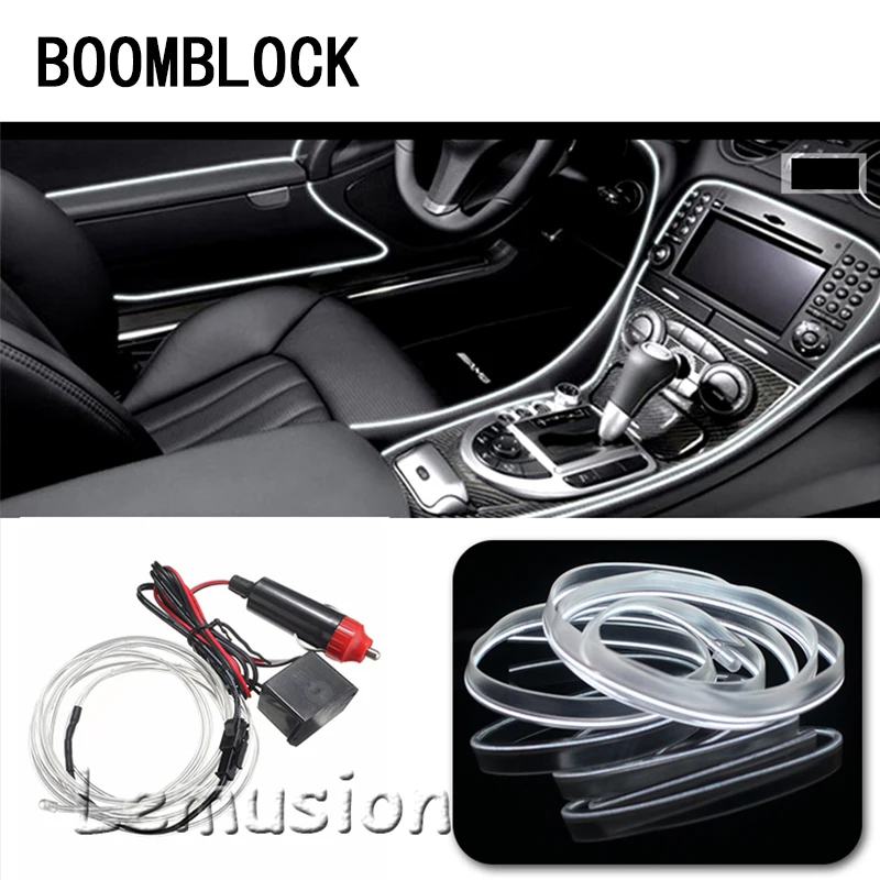 BOOMBLOCK 1 шт. автомобильный 3D светодиодный светильник неоновые лампы 12V для Saab Chevrolet