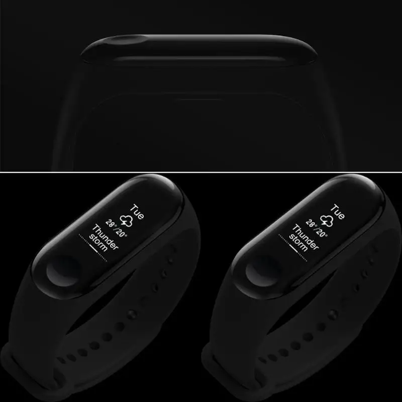 Глобальная версия Xiaomi mi Band 3 mi band 4 умный Браслет OLEDScreen PPG монитор сердечного ритма 5ATM водонепроницаемый фитнес-трекер