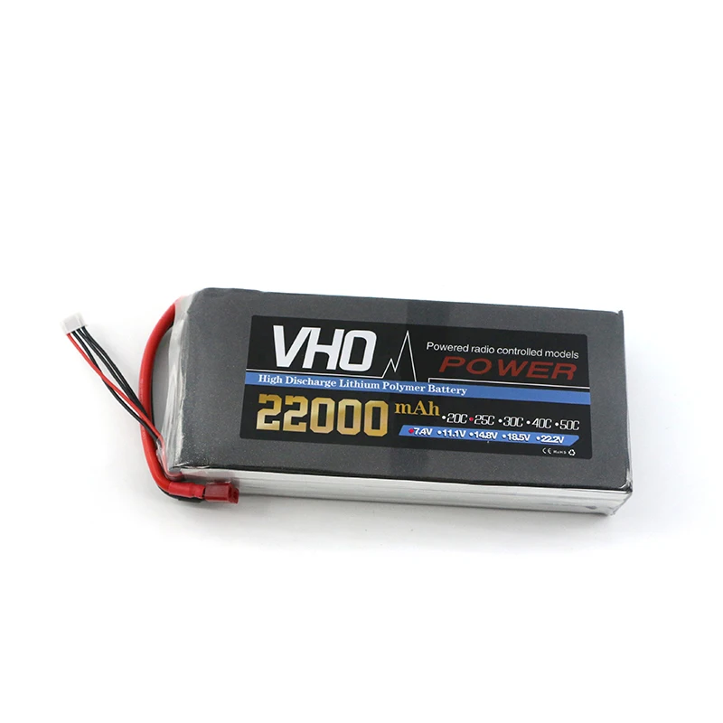 VHO 2 S 7 4 В 22000 мАч 25c 1 шт. XT60/XT90/T/EC5/XT150/TRX вал необитаемый машины HM литиевая Батарея