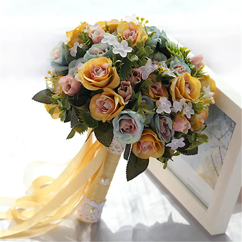 Свадебный букет невесты розовый красный фиолетовый арабский бесплатная