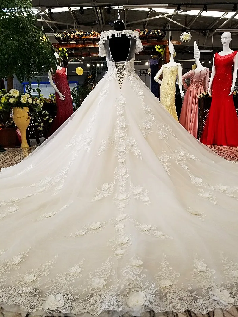 YuNuo горячая Распродажа Новинка романтическое свадебное платье принцессы 2019 Vestido