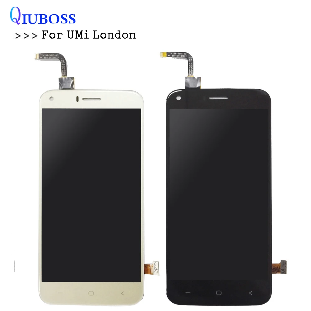 Для UMi London LCD дисплей и кодирующий преобразователь сенсорного экрана в сборе lcds +