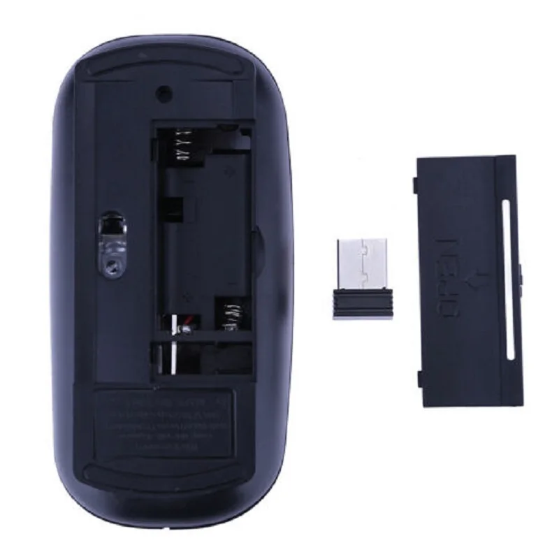 Ультра тонкая 1600 dpi USB оптическая беспроводная компьютерная мышь 2,4G приемник для офисного и домашнего использования мышь для Apple Mac PC ноутбука мыши