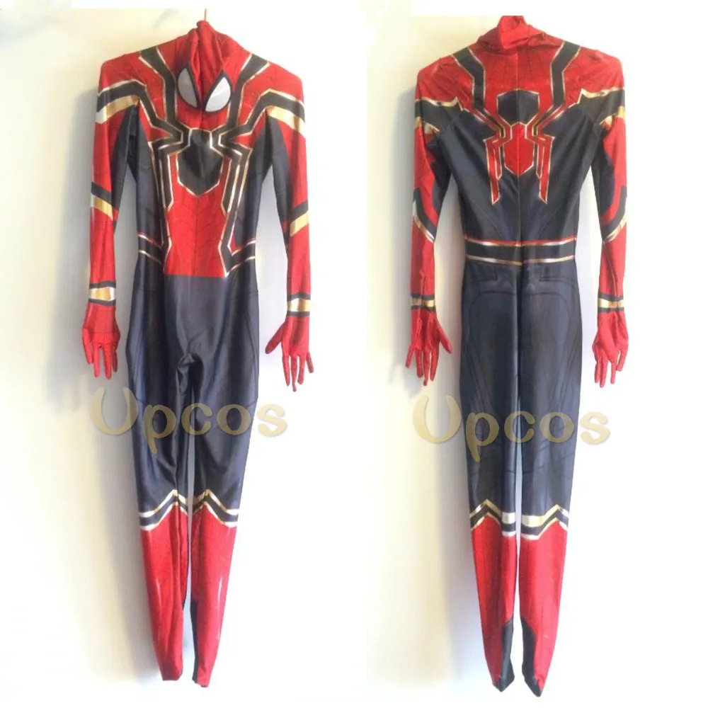 Костюм для PS4 INSOMNIAC SPIDERMAN, 3D принт, спандекс, игры Spidey, косплей, костюм на Хэллоуин, косплей, костюмы Человека-паука