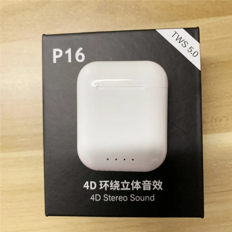 Оригинальные P16 tws Bluetooth 5,0 наушники 3D стерео звук сенсорный контроль Автоматическое Сопряжение беспроводные наушники vs i10 i11 i20 i80 tws
