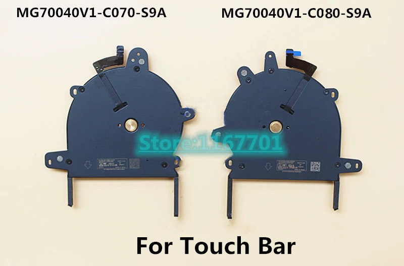 

New Original Laptop/Notebook CPU/GPU Cooling Fan For Apple pro A1706 2016 Touch Bar MG70040V1-C070-S9A MG70040V1-C080-S9A