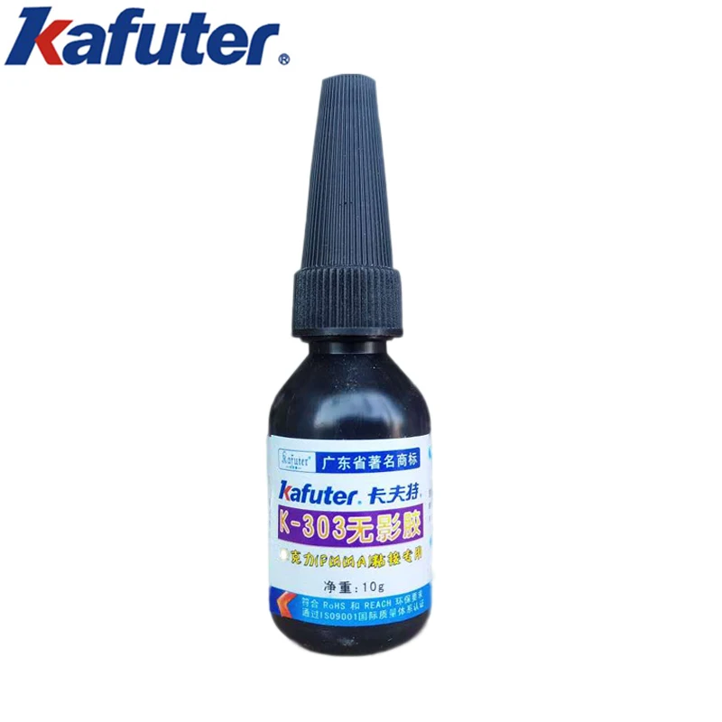 Kafuter 10 г УФ клей отверждения K 303 акриловый прозрачный пластиковый