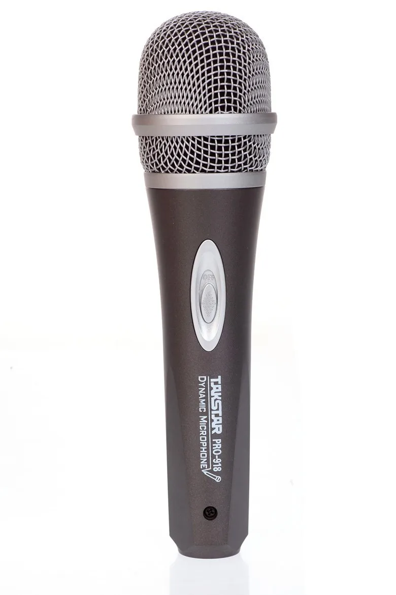 Takstar pro 918a динамический микрофон профессиональный ktv MC для караоке с посылка вой