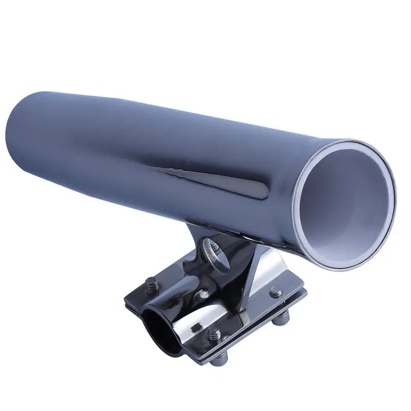 

Boat Accessories Stainless Steel Clamp On Fishing Horizontal Rod Holders For 1" Rail