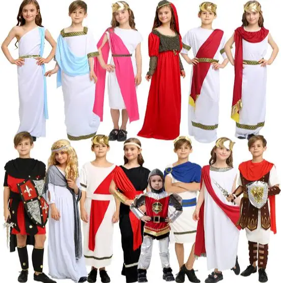 Детский костюм для косплея египетского принца императристской одежды вечерние