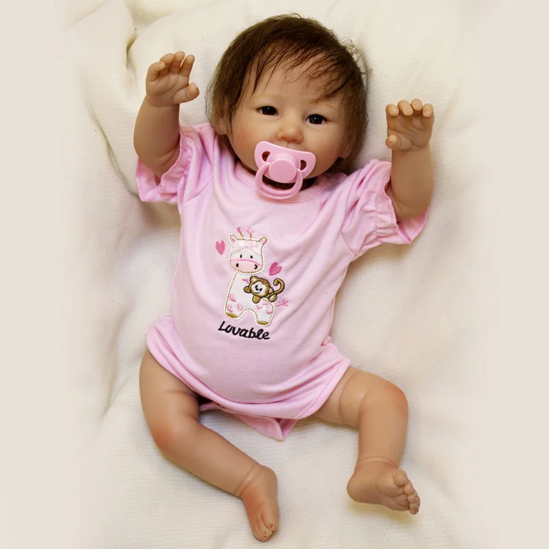 OtardDolls, милая кукла-Реборн, PP, хлопковое тело, 50 см, силиконовая кукла-Реборн, реалистичные куклы для новорожденных, подарок для новорожденных, игрушки для младенцев