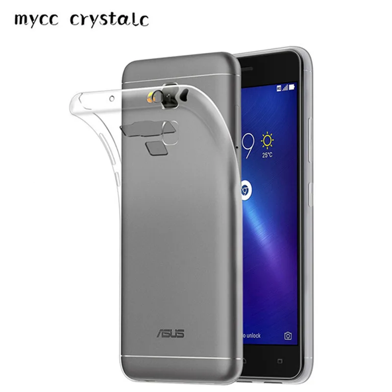 Для ASUS Zenfone 3 Max ZC553KL 5 дюйм чехол бампер прозрачный Ультратонкий Мягкий ТПУ