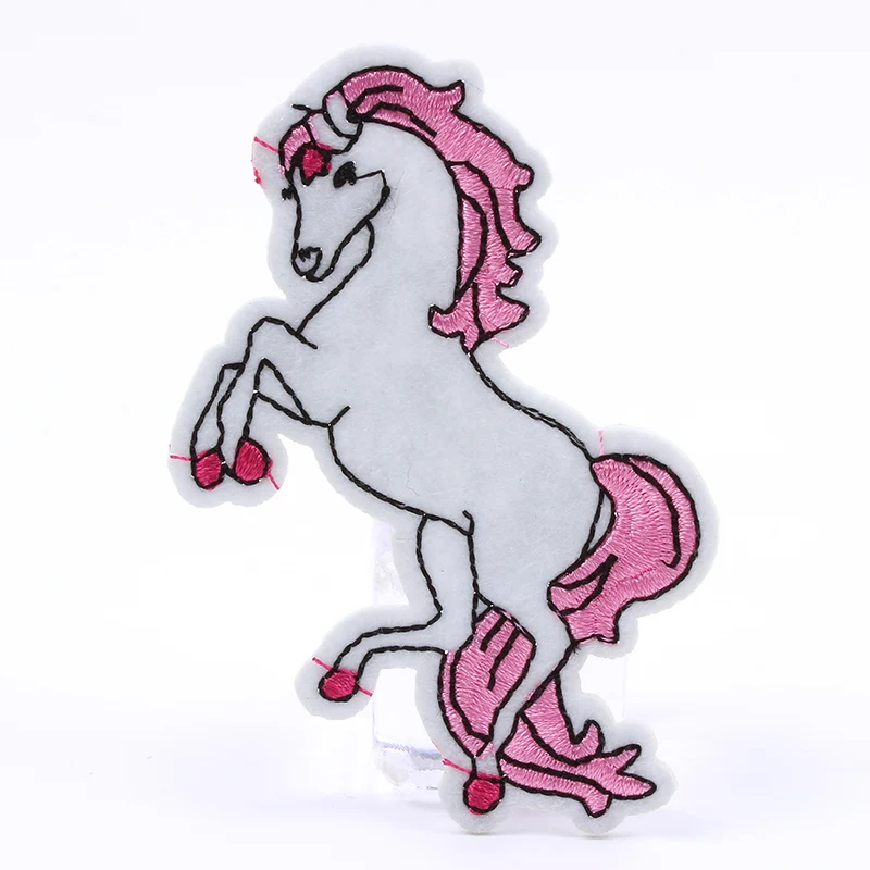 10 шт. вышитые нашивка единорога на одежде мешочки для одежды аксессуары