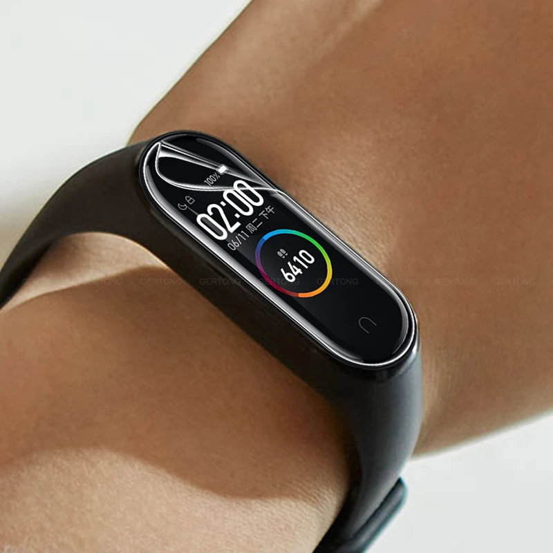 5 шт. mi Band 4 защитная пленка для экрана Xiaomi mi Band 4 пленка из мягкого ТПУ Смарт-браслет band 4 mi Band 4 mi Band не закаленное стекло
