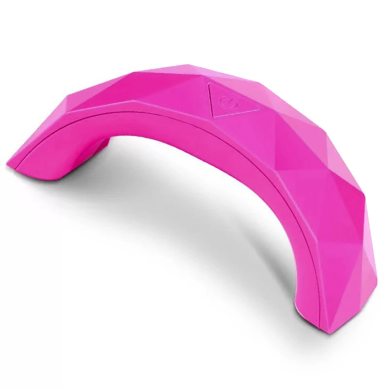 Мини 9 Вт USB Светодиодная лампа для сушки ногтей радужной формы отверждающая