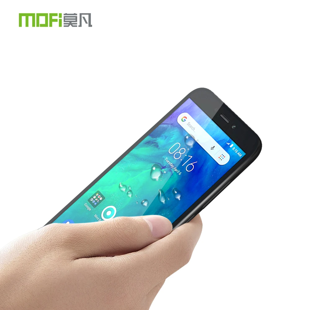 Для Redmi Go защита экрана Стекло 100% Оригинал MOFi 9H полный экран Закаленное стекло