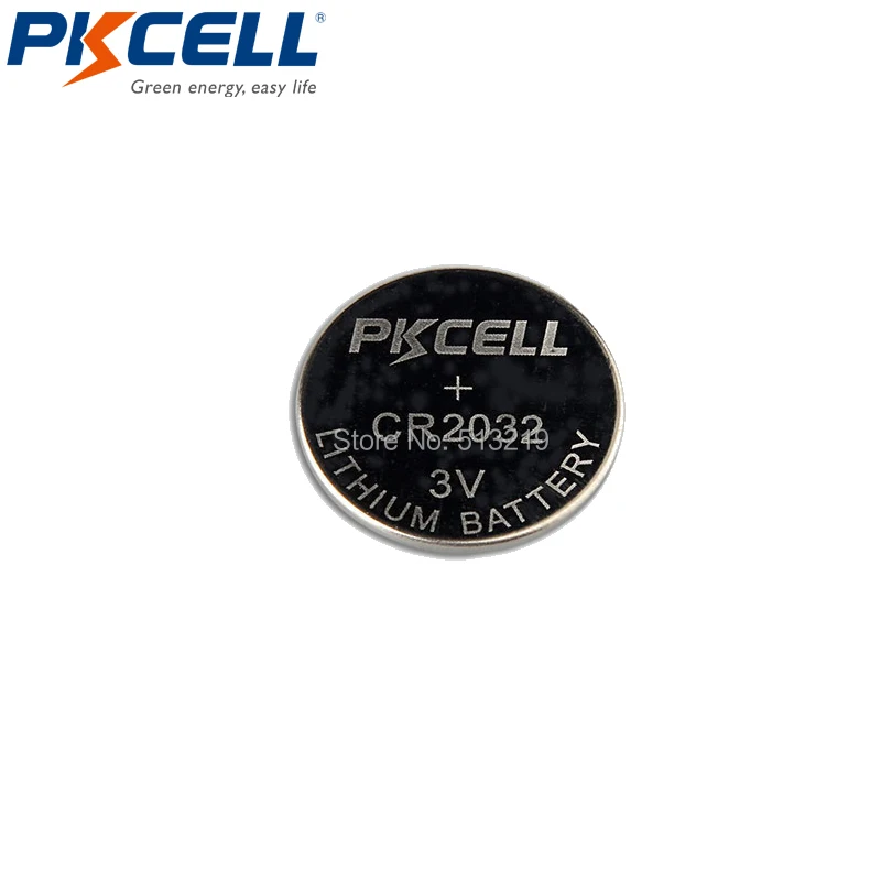 100 много PKCELL cr2032 3 В литиевая батарея кнопку батарейки CR2032 DL2032 ECR2032 5004LC шт. Кнопка