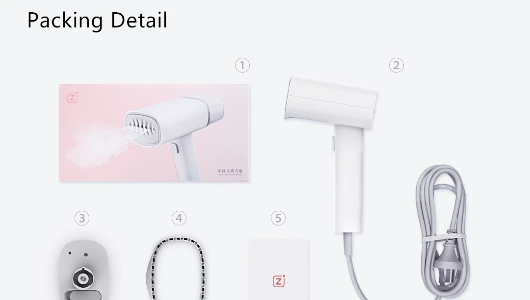 Xiaomi Mi, Новое поступление, ZANJIA, умная портативная зажигалка, бытовой электрический утюг для обработки одежды паром для уборки одежды, подвесная глажка