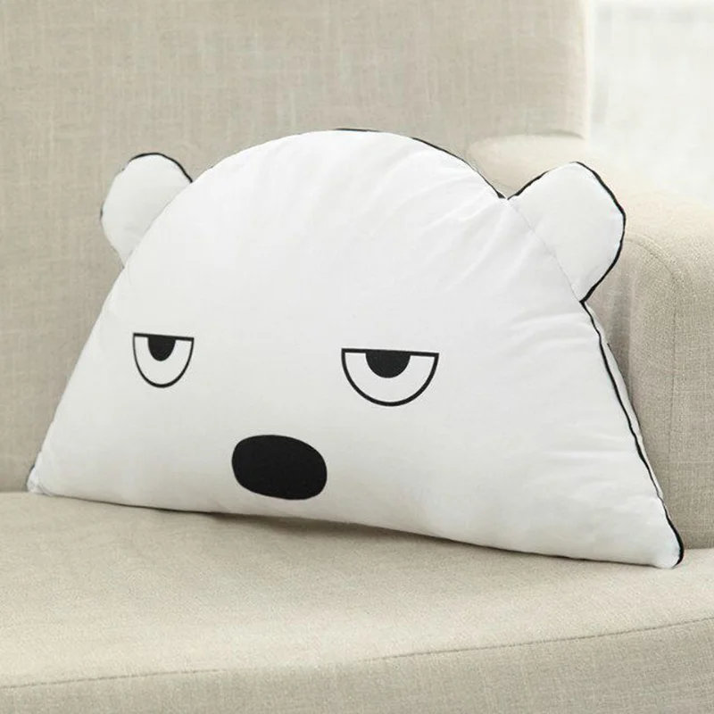 35*55 см Милая подушка в форме медведя утки Детская кукла для сна украшение детской