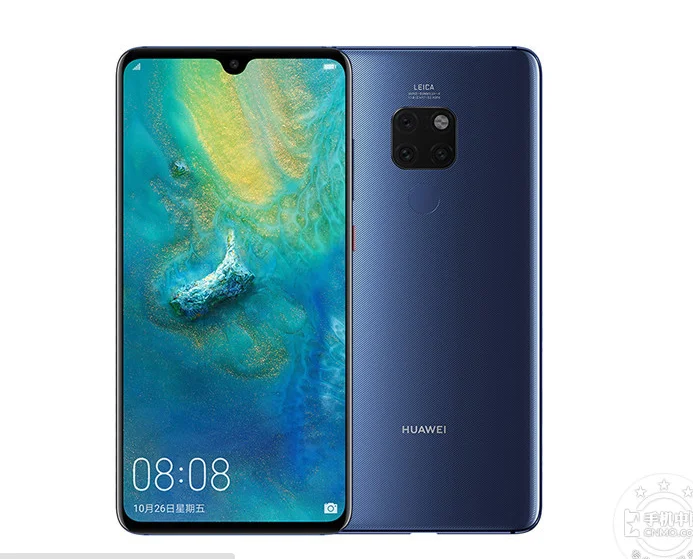 Новая модель мобильного телефона huawei mate 20 4G LTE Kirin 980 Android 9,0 6,5" 2240x1080 6 ГБ ОЗУ 128 Гб ПЗУ МП отпечаток пальца NFC