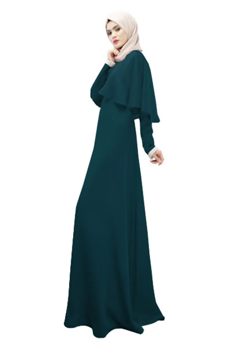 Мусульманский длинная юбка халат islamique femme женская исламская одежда Длинные