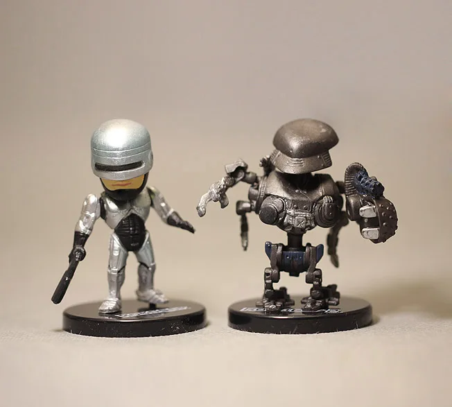 Фигурка Робокопа ED-209 Мерфи фигурки анимированные вер. Коллекционная модель игрушки 5 шт./компл. 6,5 см