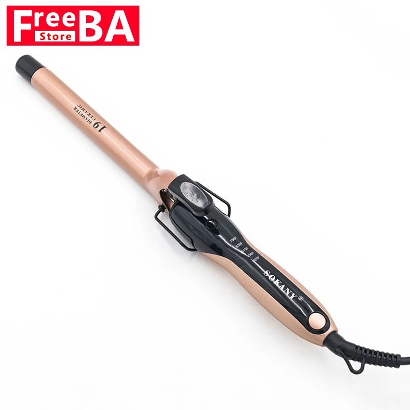 19 мм Плойка для профессиональной завивки волос щипцы палочка ролик Вэйвер модные