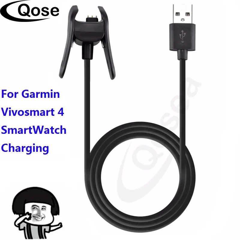 Новинка зарядный USB кабель для смарт часов Garmin Vivosmart 4 шнур зажим зарядное