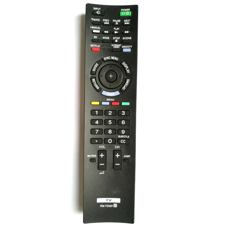 Новая замена для Sony TV пульт дистанционного управления RM-YD061 для KDL32EX720 KDL40EX729 148089511 KDL32EX729 KDL40EX520 тестирование