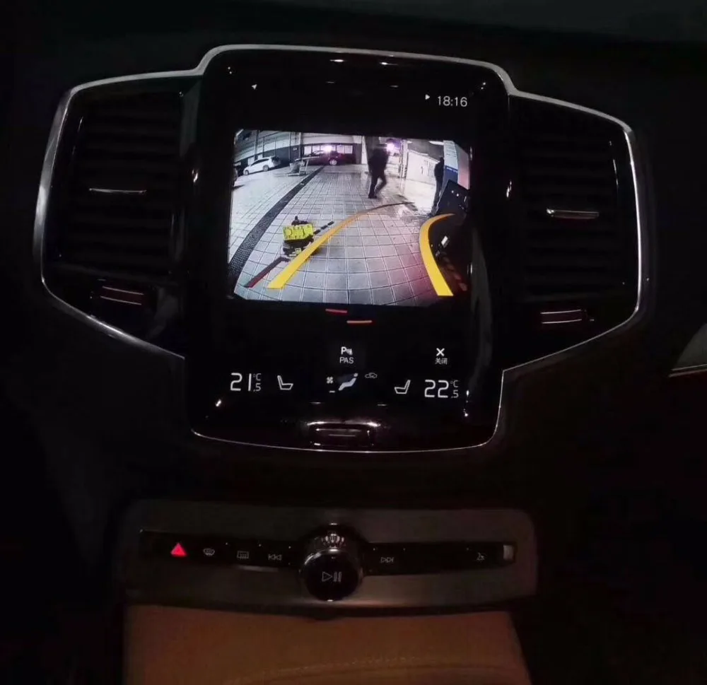 Обратная камера интерфейс для Volvo XC60 XC90 V90 и S90 с SENSUS " экран дисплея