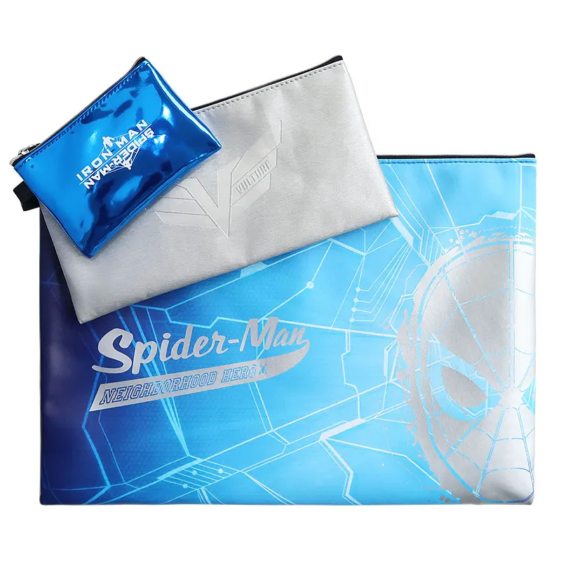 2019 disney 3 вида стилей Marvel Человек паук Железный человек плюшевые кошельки клатч