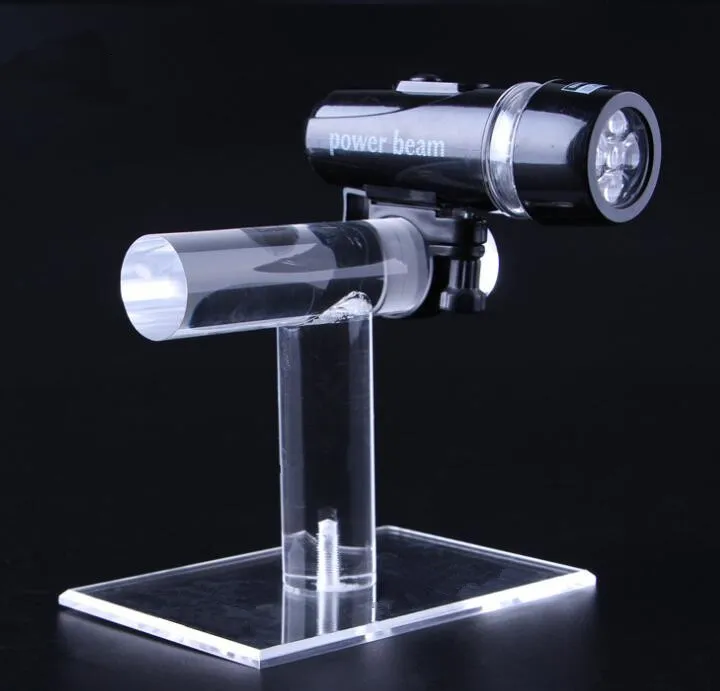 Рекламная акция 5 шт. стойка для велосипедной лампы прозрачный акриловый фонарик