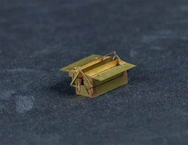 Механический ящик и инструменты в масштабе 1:24 неразъемная металлическая модель