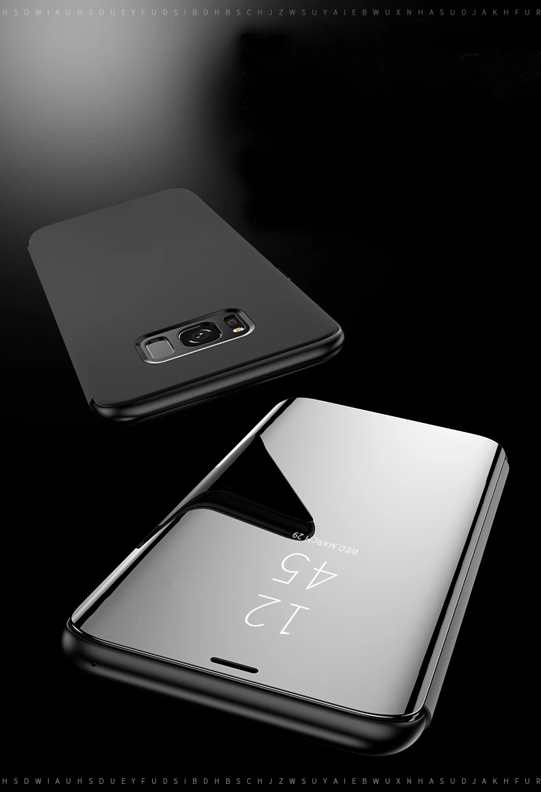 Для samsung Galaxy Note 9 чехол для samsung Note 8 5 S8 S9 плюс S7 S6 край J4 J6 J8 A5 A6 A8 плюс A9 звезда зеркальный флип-чехол s