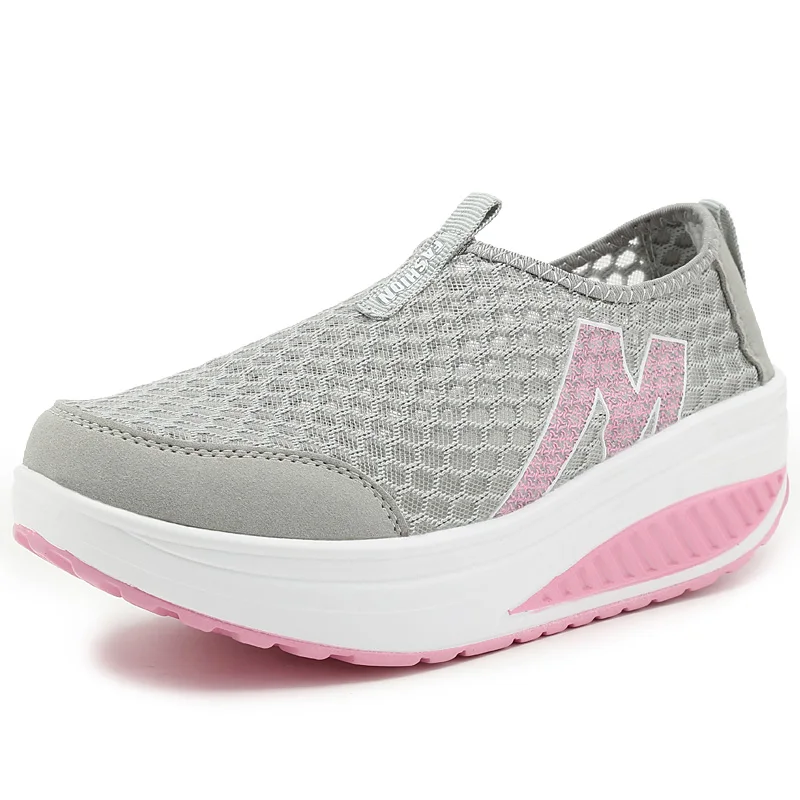 Размеры 35-42 женская повседневная обувь дышащая увеличивающая рост Модные