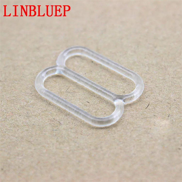 100 Pcs100Pcs Прозрачный Пластиковый Регулируемый бюстгальтер ремень SliderFor нижнее