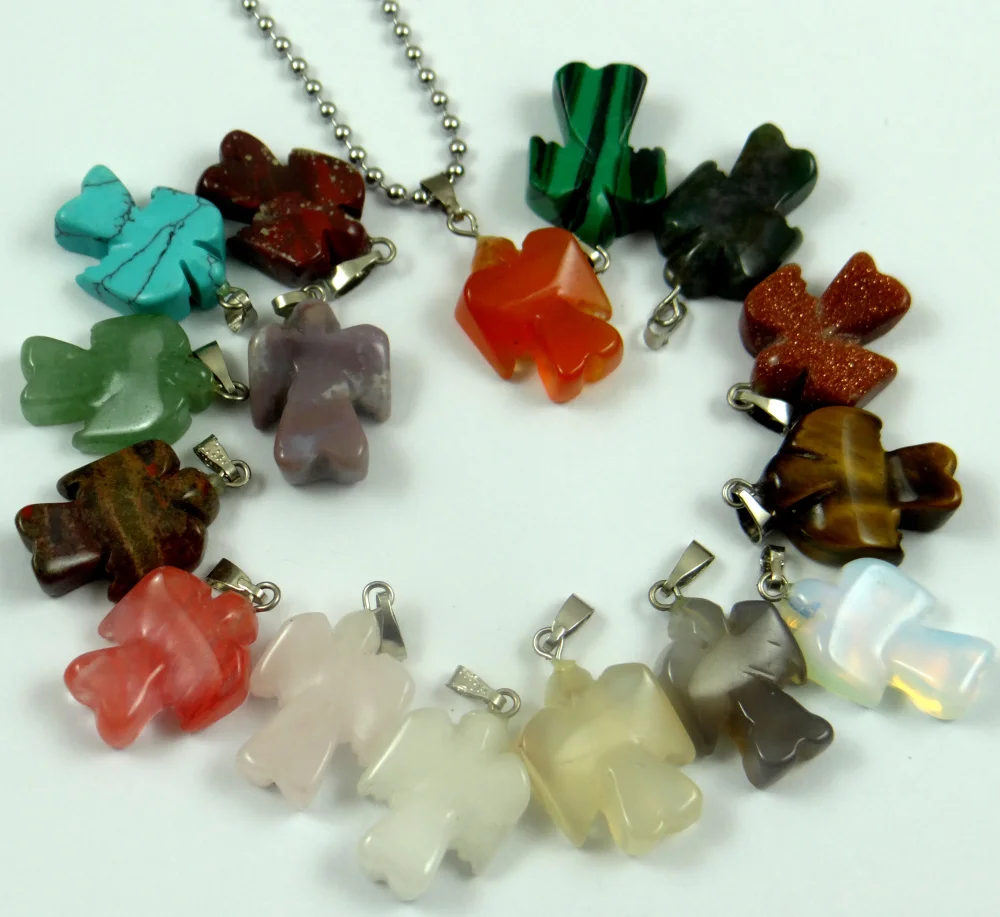 Натуральный камень кварц кристалл lapis резьба ангел очаровательный Камень