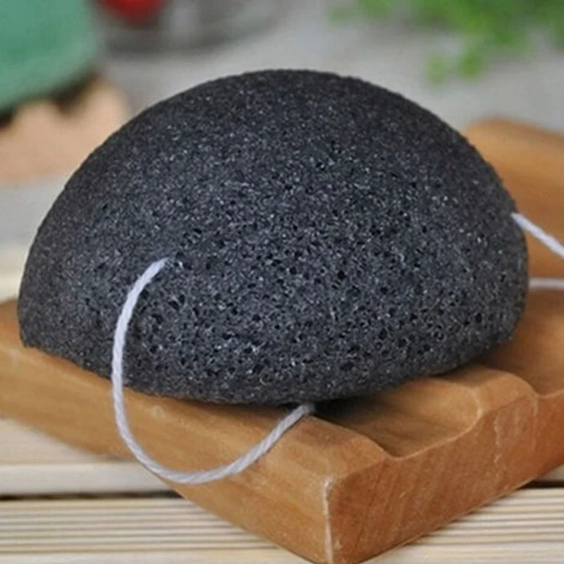 Мягкая чистка лица Pad Puff природных Konjac Конняку спонжи для макияжа Экологичные Умывания Очищающий Губка очищающее средство для кожи
