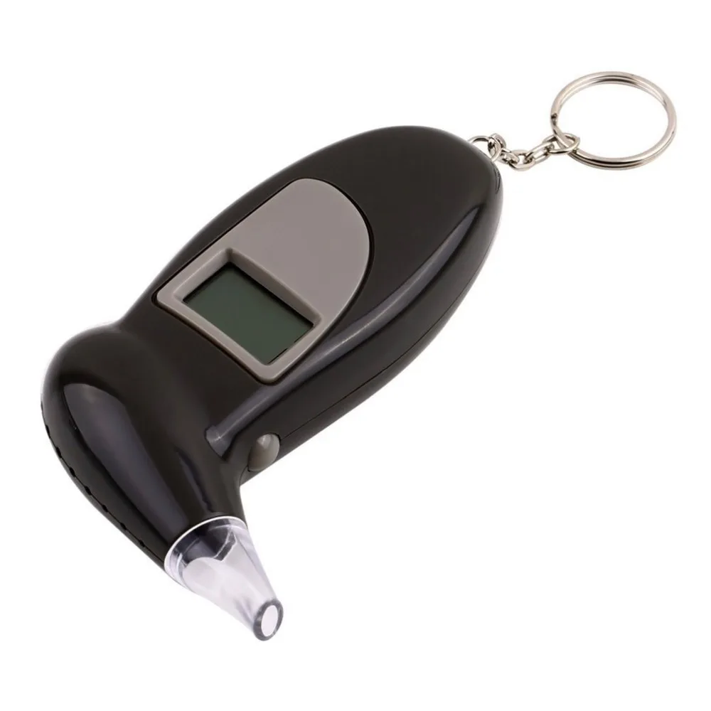 2020 Professional Alcohol Breath Tester Analyzer Detector Test Keychain DeviceLCD Screen | Автомобили и мотоциклы - Фото №1