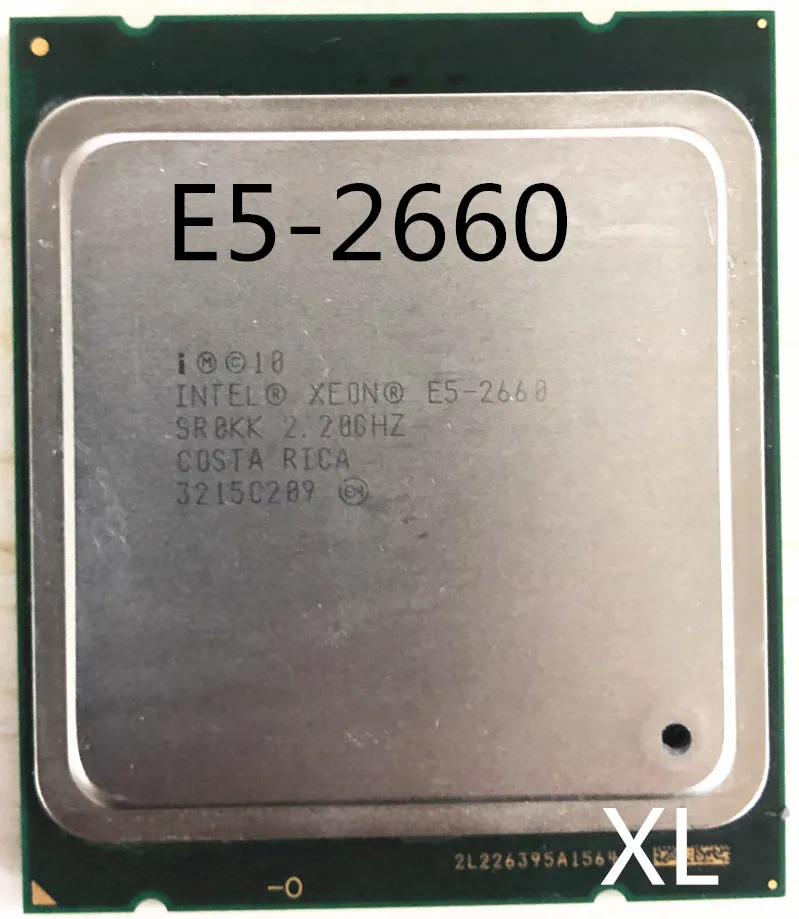 Процессор Intel Xeon Processo SR0KK Кэш память e5 2660 20M 2 ГГц/8 00 ГТ/с 95 Вт LGA 2011 E5 |Процессоры| |