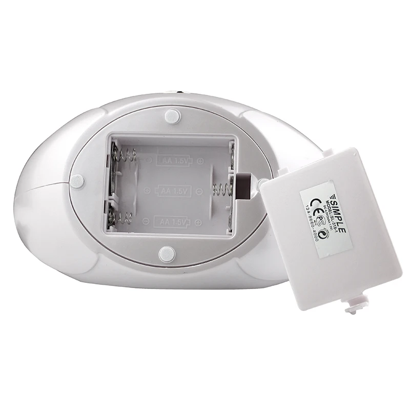 Супертонкое косметическое зеркало OPHIR с зарядкой от USB двустороннее для макияжа 5