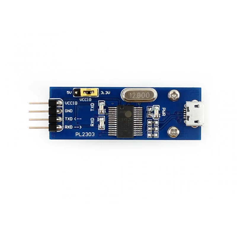 Плата USB UART PL2303 (micro) для подключения micro PL2303TA поддерживает windows 10 /XP/7/8/8.1 |