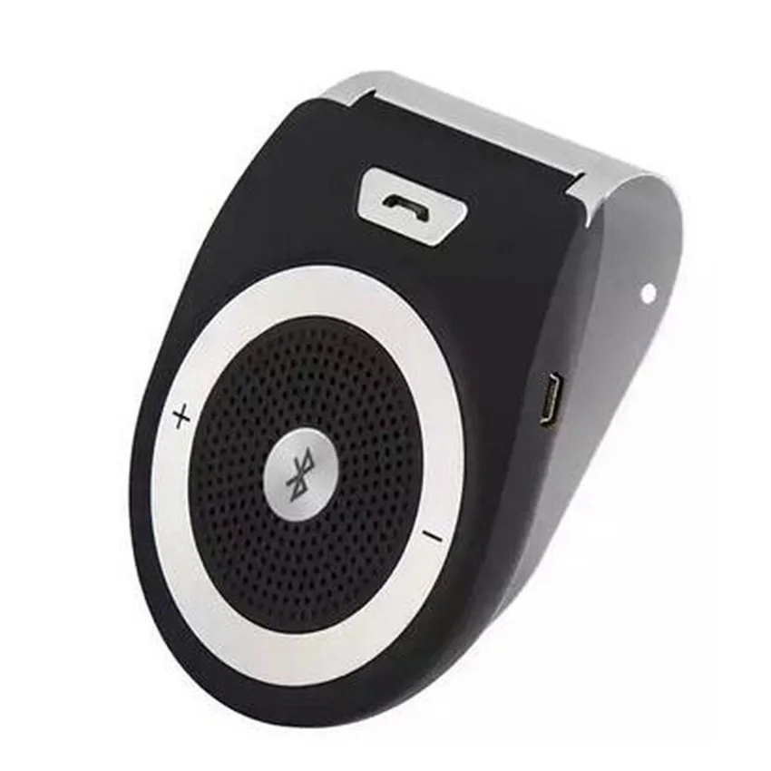 Bluetooth гарнитура для авто громкой связи Шум аннулирования Bluetooth V4.1 приемник автомобиля громкой связи Multipoint клип Защита от солнца козырек для двух телефонов