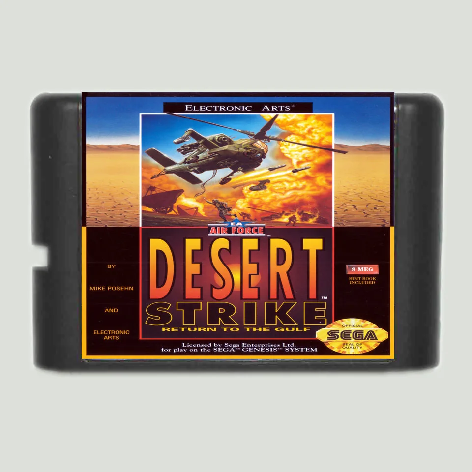 Пустынный удар 16 бит SEGA MD карточная игра для Sega игры Mega Drive Genesis|sega md game card|sega games16 bit