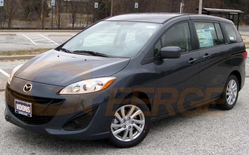 Для Mazda 5 Mazda 5 2012 2013 smd комплект светодиодов «глаза ангела» Дневной светильник отличное Ультра яркое освещение DRL