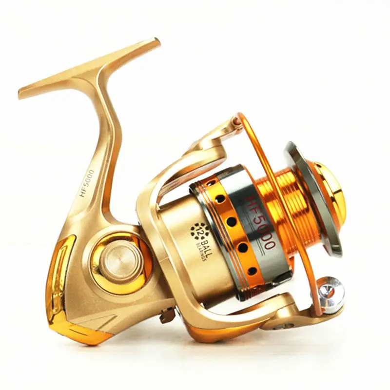 Металлическая спиннинговая рыболовная Катушка 12BB рыболовные снасти Pesca Carrete