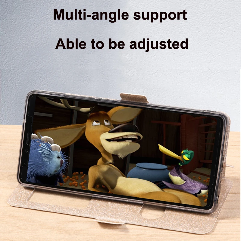 Чехол с открытым окошком для 360 N7 PRO N7pro чехол Обложка подставкой N 7 флип-чехол 1809-A01