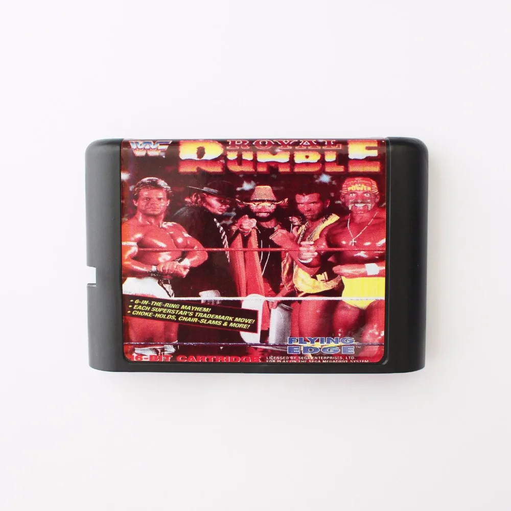 Royal Rumble 16 bit MD игровая карта для бит Sega MegaDrive Genesis консоль | Электроника