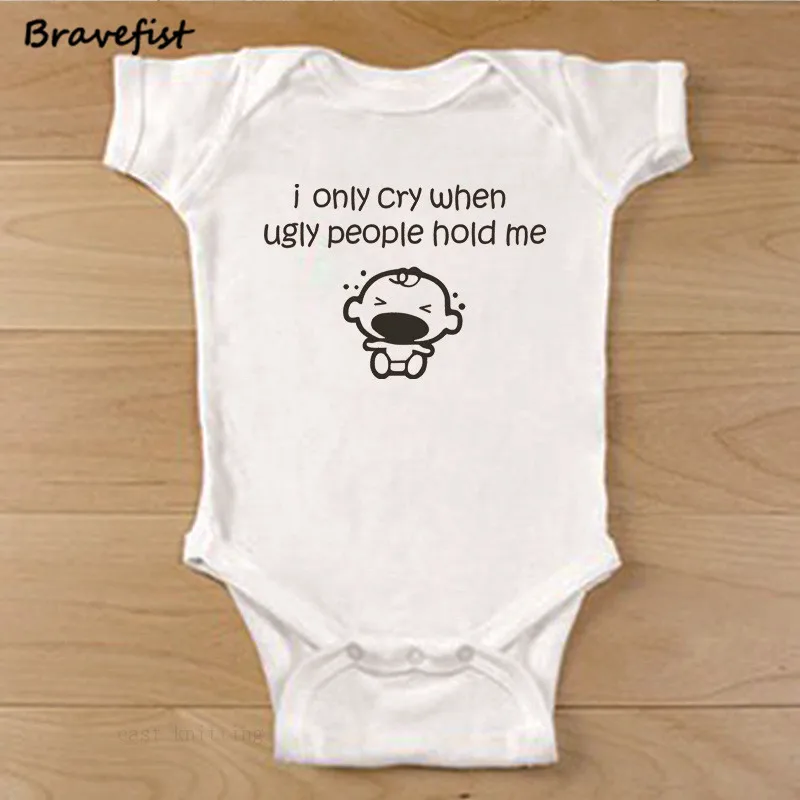 Оригинальная из хлопка для маленьких мальчиков Боди девочек комбинезоны